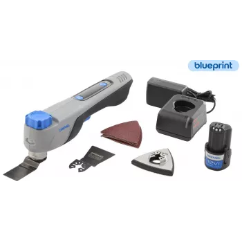 Dremel MM12V-S1 F013CM12JA akkumulátoros multifunkciós szerszám 12V kefe nélküli motorral, 1x 2,0Ah akkumulátor, töltő, soft táska