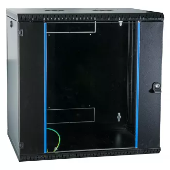 EFB 19 inch fali szekrény 12U, fix, egyrészes, RAL 9005, mélység 600 mm (691712VTS.60)