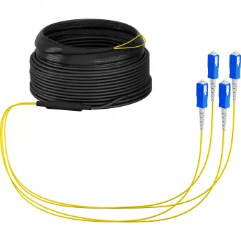 EFB Elektronik trunk kábel U-DQ ZN BH OS2 4E 1x4 SC-SC 20m Dca LSZH - üvegszál kábel - 20 m O8301S20OS2