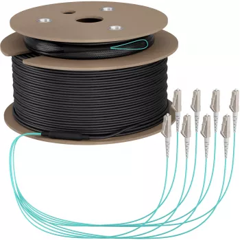 EFB Elektronik trunk kábel U-DQ ZN BH OM3 8G 1x8 LC-LC 130m Dca LSZH - 130 m O8322S130OM3