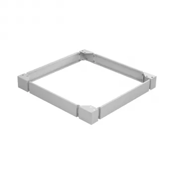 EFB Elektronik talp 600x600mm hálózati szekrényekhez, szürke PEL-SOK66VV.GR