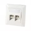 EFB ET-25085FO Fiber Optic Frame Set for 2x E2000, SC Simplex, LC Duplex, RAL 9010
