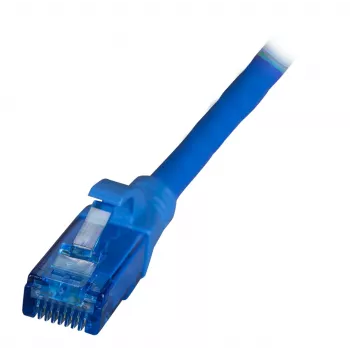 EFB-Elektronik RJ45 patch kábel Cat.6A U/UTP LSZH Premium 500MHz kék 15 m K8109BL.15