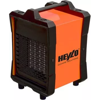 Master Climate Solutions Heylo DE 2 XL elektromos hősugárzó, 2 kW, 90 m³/h, 230 V, 8,7 A, 2 fokozat, beépített termosztát, túlmelegedés-védelem, hordozófogantyú, porszórt acél 1101922