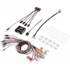 Reely LED fényegység fehér, narancs, piros (RE-5631027) – 10-LED RC-modell világítási rendszer, 5 mm-es LED-ek, 4,8-6V