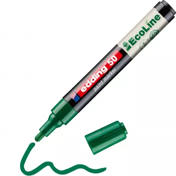 Edding 50 EcoLine lakkmárker zöld 2-3 mm 4-50-004