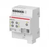 ABB JRA/S2.24.2.2 zsalu/redőny aktuátor, 2 csatornás, 24V, kézi működtetés, KNX 2CDG110295R0011