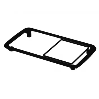 Bopla BOP 700 DI Bopad IP65 tömítés - RAL 9005 dekoratív tömítés TPE (szagtalan speciális gumi) fekete (H x Sz x M) 166 x 91 x 14,2 mm 1 db 35270005