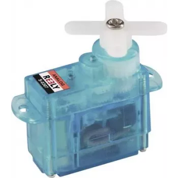 Reely Micro-Servo S-0307 analóg szervó műanyag fogaskerék JR-csatlakozó RE-2148501