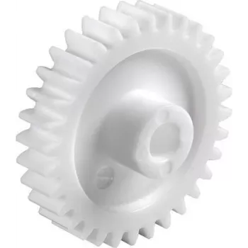 Reely poli(acetál) homlokkerék 0,5 modul, 15 fog, 3 mm furat (SH0515HF)