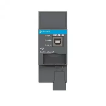 Busch-Jaeger KNX USB interfész DIN sínre szerelhető modul USB-M-1.11 (2CDG510013R0021)