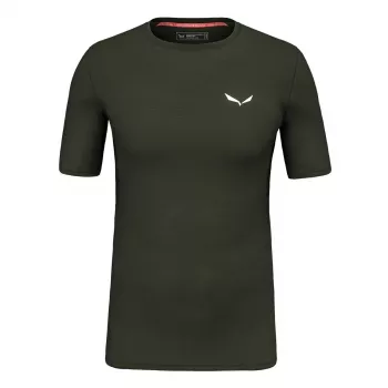 Salewa Cristallo AMR termo póló férfi - Dark Olive XL