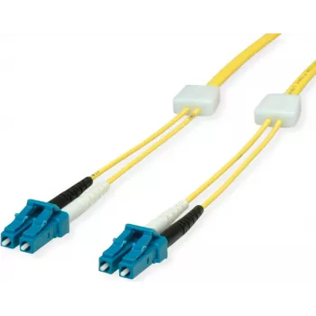 EasyLan FO Patch Cable LC Single-Mode Duplex OS2 9/125µm Yellow 3m LSD02200030