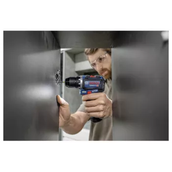 Bosch Professional 12 V 2 Ah kefe nélküli akkus kombinált fúró-csavarozó 2 akkuval és töltővel 0615A500CF