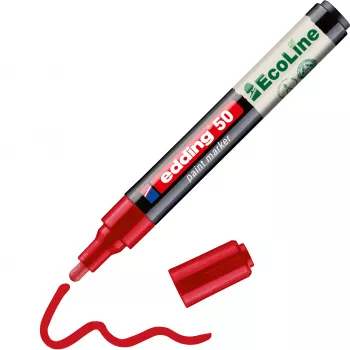 Edding 50 EcoLine lakkmarker piros 2-3 mm 4-50-002