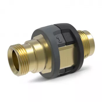 Kärcher M22AG-TR22AG adapter – sárgaréz, fekete
