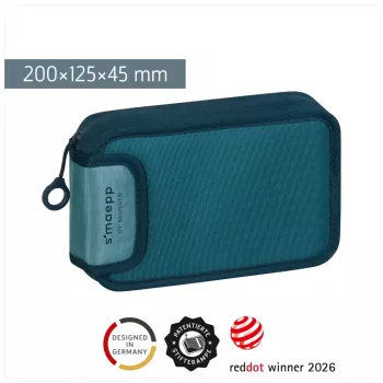 BRUNNEN s'maepp Colour Code Denim töltött tolltartó, 17 részes, 20 x 4,5 cm 104942039