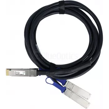 BlueLAN kompatibilis Mellanox MCP7H50-V003R26 passzív 200G QSFP56 2x100G QSFP56 Direct Attach breakout kábel, 3m, AWG26 MCP7H50-V003R26-BL