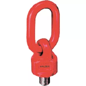 Wiedenmann gyűrűs csavar szemcsavar M16x32 TF 1,5t GÜ8 360°-ban forgatható piros 55wawk1500-m16x32