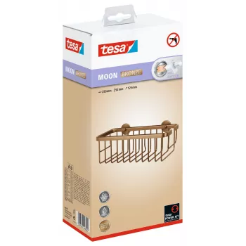 tesa MOON BRONZE ragasztós zuhanykosár bronz 40606-00000-00