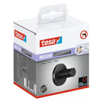 tesa MOON GRAPHITE törölközőakasztó öntapadós fém (40593-00000-00)