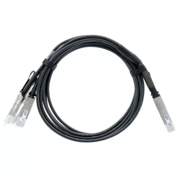 BlueLAN 400G QSFP-DD–4x 100G QSFP56 Direct Attach breakout kábel, 2m, passzív, AWG26, Arista-kompatibilis (CAB-D-4Q-400G-2M-BL)