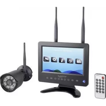 Sygonix SY-4548736 vezeték nélküli megfigyelőkamera-készlet 4 csatornás 1 kamerával 720p 2,4 GHz