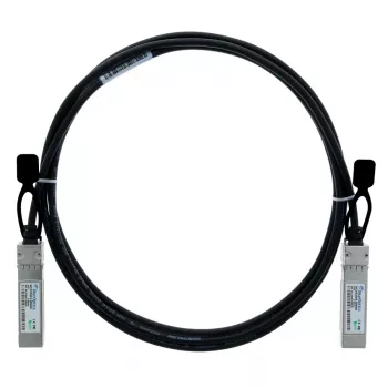 BlueLAN 10GBASE-CR passzív SFP+ - SFP+ Direct Attach kábel, 1 m, AWG30, Molex 747522101 kompatibilis (747522101-BL)
