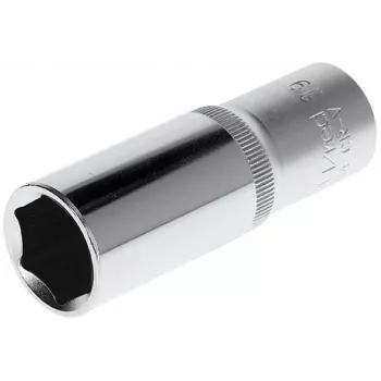 GEDORE red 1/2 inch hajtás 19 mm hatszögletű hosszú dugókulcs, 77 mm hosszú, króm-vanádium R61001914