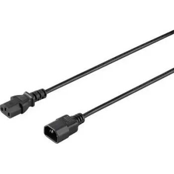 Sygonix SY-5042704 hidegkészülék csatlakozókábel, CEE 7/7 - IEC C13, 1,5 m, fekete