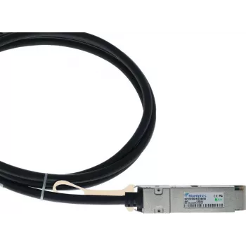 BlueLAN 40GBASE-CR4 QSFP - 4x10GBASE-CR SFP+ passzív Direct Attach breakout kábel, 2 m, AWG30, Dell 470-ABXQ kompatibilis 470-ABXQ-BL