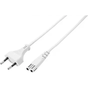 Sygonix SY-5044236 fehér tápkábel 3 m Schuko - IEC C13
