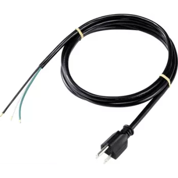 Sygonix SY-5043454 tápcsatlakozó kábel fekete 2,00 m