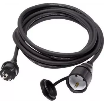SYGONIX SY-5044440 hosszabbítókábel 16 A fekete 5 m