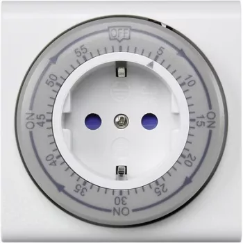 Sygonix SY-5045302 analóg visszaszámláló időzítő aljzat IP20