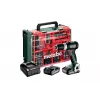Metabo SB 18 L BL szett akkumulátoros ütvefúró-csavarozó 18V kefe nélküli 65 Nm 2x 2,0 Ah Li-Power akkumulátorral, töltővel és táskával 613157710