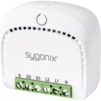 Sygonix SY-4699844 Wi-Fi dugalj energiafigyeléssel, 3680 W, F típus, beltéri, Alexa és Google Home kompatibilis