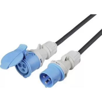 SYGONIX SY-5244052 hosszabbítókábel 16 A fekete 10 m időjárásálló