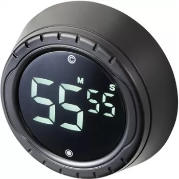 Sygonix digitális időzítő kapcsoló fekete (SY-5469264)