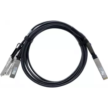 BlueLAN QDD-4X100G-2M-BL Juniper-kompatibilis 400G QSFP-DD breakout DAC kábel 2m AWG26
