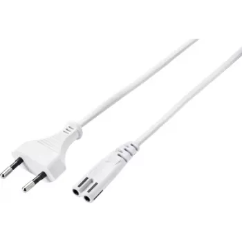 Sygonix SY-5044218 hálózati kábel fehér 1,8 m Schuko-Schuko 16A