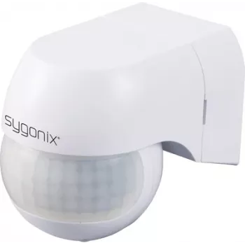 Sygonix SY-6118230 falra szerelhető PIR mozgásérzékelő 180° relé fehér