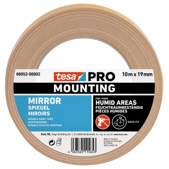 tesa Montage PRO tükörrögzítő szalag fehér 10 m x 19 mm 66952-00002-00