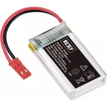 Reely LiPo akkumulátor-csomag 3,7V 800mAh 1S 25C Softcase BEC-csatlakozó RE-7853487