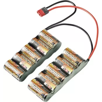 Reely NiMH RC akkumulátor-pack 12V 4200mAh 10 cellás side-by-side T-dugó RE-7856538