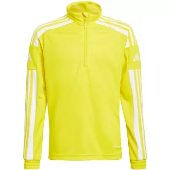 adidas Squadra 21 edzőfelső ifjúsági pulóver Team Yellow GP6468 140cm