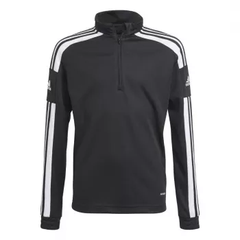 adidas Squadra 21 edzőpóló ifjúsági pulóver fekete GK9561 128cm