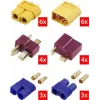 Reely RE-6699867 XT60 T-dugóra és EC3-ra aranyozott Y-elosztó adapterkábel