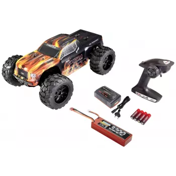 Reely Cimera Black kefementes 1:10 RC monster truck 4WD RTR 2,4 GHz akkumulátorral és töltővel (RE-6914403)