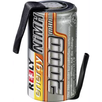 Reely NiMH egyedi cella 1,2 V 2000 mAh forrasztófüllel (RE-7851720)